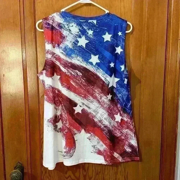 2/$10 Chic yeah tank top SZ xl - Picture 3 of 3